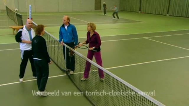 Hollanda’daki epilepsi fonuna ait tonik klonik nobet videosu