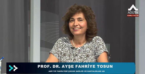 Prof. Dr. Ayşe Fahriye Tosun çocuklarda epilepsi hakkında bilgi verdi